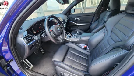 BMW M340i 퍼시픽블루 나파가죽 가죽 리스토어 / 부산 사상구