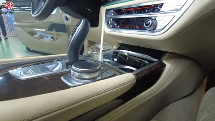 BMW 730LD 크리스탈 기어봉, 스타트 버튼, 아이드라이브 / 부산 사상구