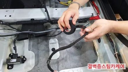 부산실내크리닝 으로 중고차 곰팡이 냄새의 원인을 밝히다 K3 / 부산 사상구 삼락동
