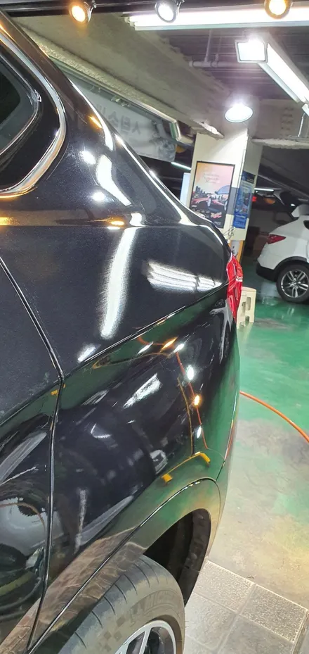 부산광택 신차 이상의 퀄리티 BMW X6M / 부산 사상구 삼락동