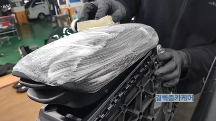 빗물이 들어온 미니클럽맨 의 실내크리닝 / 부산 사상구 삼락동