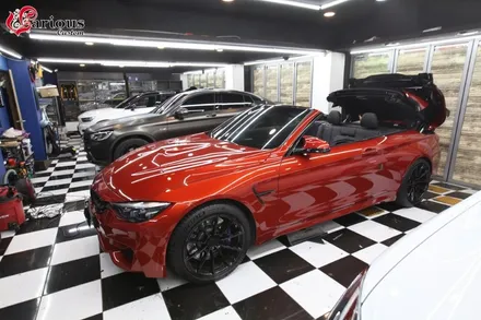 BMW M4 컨버터블 통풍시트 시공 / 부산 사상구