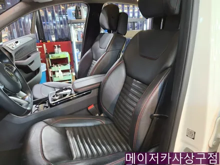 벤츠 GLE 350d 컬러 안전벨트 시공 / 부산 사상구