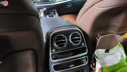 벤츠 W222 S클래스 S450 송풍구 엠비언트 시공 / 부산 사상구