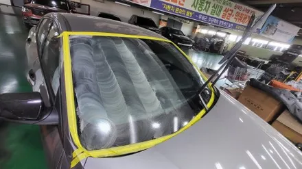 부산 유막제거 아반떼N 시공 / 부산 사상구