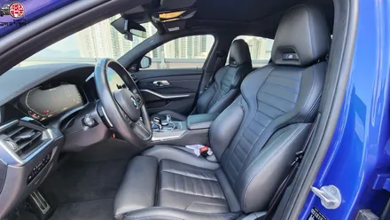 BMW M340i 퍼시픽블루 나파가죽 가죽 리스토어 / 부산 사상구