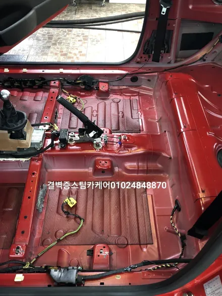 완벽한 부산 수입차량 실내크리닝 과 에바크리닝 푸조207rc / 부산 사상구 삼락동