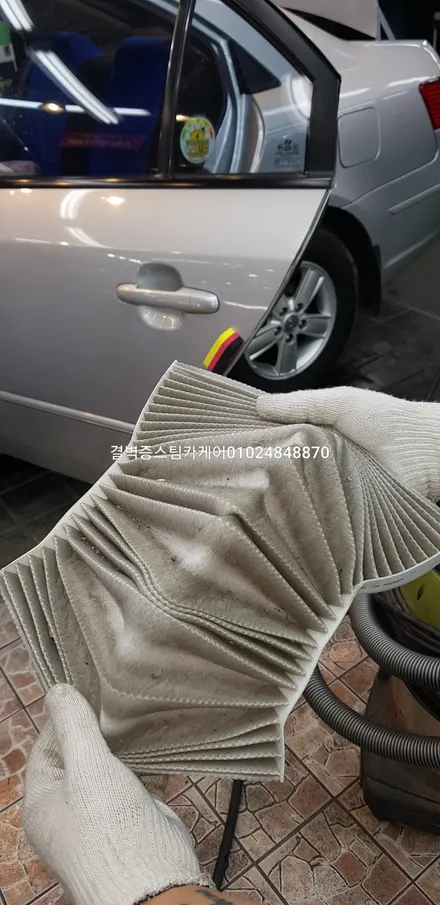 부산실내세차 부산실내크리닝 믿고 맡길수 있는곳 NF소나타 / 부산 사상구 삼락동