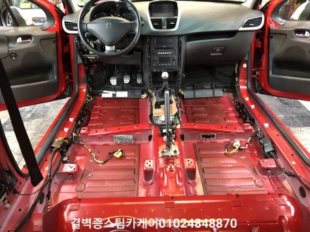 완벽한 부산 수입차량 실내크리닝 과 에바크리닝 푸조207rc / 부산 사상구 삼락동