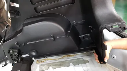부산실내크리닝 티볼리 새차만들기 / 부산 사상구 삼락동