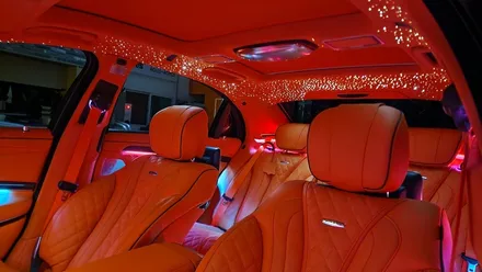 벤츠 W222 S63 AMG 엠비언트와 은하수 시공으로 최고의 작품을 만들어냈습니다 / 부산 사상구 삼락동
