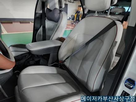 아이오닉5 컬러 안전벨트 시공 / 부산 사상구