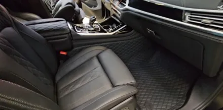 BMW X7 엠보싱매트 시공 후 달라진 실내 컨디션 / 부산 사상구 삼락동