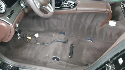 간장 쏟았을때 벤츠 CLS 300D 실내크리닝 후기 / 부산 사상구