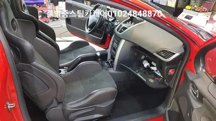 완벽한 부산 수입차량 실내크리닝 과 에바크리닝 푸조207rc / 부산 사상구 삼락동