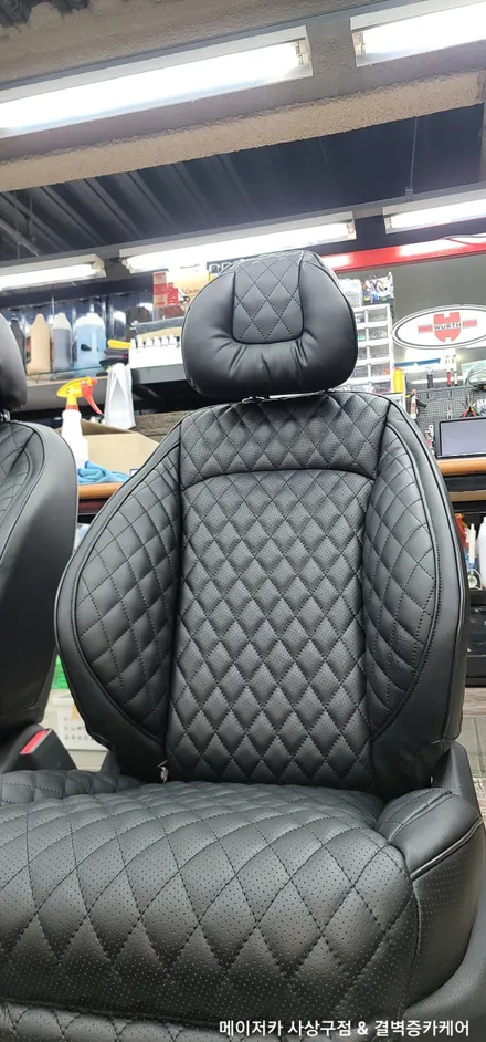 메이저카 리무진시트 교체 후 확 바뀐 니로 / 부산 사상구 삼락동