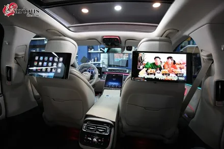 W223 S400D 리어모니터 시공 / 부산 사상구