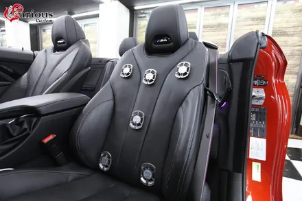 BMW M4 컨버터블 통풍시트 시공 / 부산 사상구