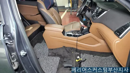 투싼 통풍시트 시공 / 부산 사상구