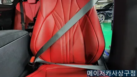 렉서스 GSF 컬러 안전벨트 교체 시공 / 부산 사상구