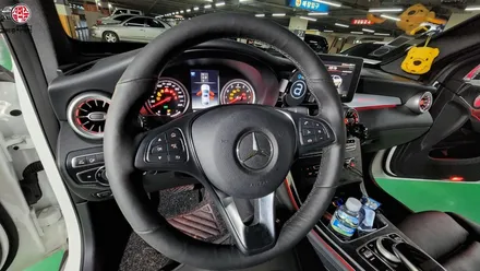 벤츠 GLC 300 쿠페 핸들 열선 시공 / 부산 사상구