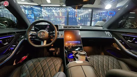 벤츠 S400D 액티브 엠비언트 3종세트 시공 / 부산 사상구