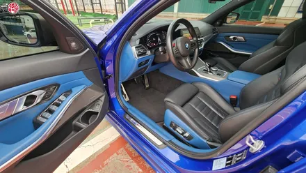BMW M340i 퍼시픽블루 나파가죽 가죽 리스토어 / 부산 사상구