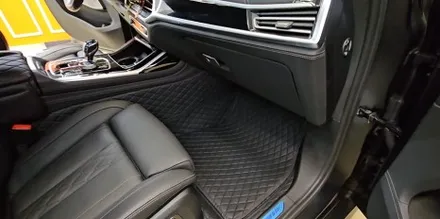 BMW X7 엠보싱매트 시공 후 달라진 실내 컨디션 / 부산 사상구 삼락동