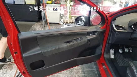 완벽한 부산 수입차량 실내크리닝 과 에바크리닝 푸조207rc / 부산 사상구 삼락동