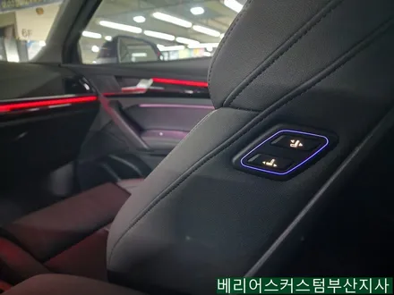 아우디 Q5 LED워크인 스위치 시공 / 부산 사상구