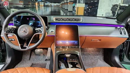 벤츠 S450 롱바디 모델 마이바흐 피아노트림 시공 / 부산 사상구