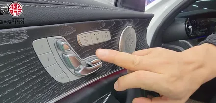 벤츠 R버튼 코딩 활성화 E350 시공 / 부산 사상구