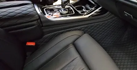 BMW X7 엠보싱매트 시공 후 달라진 실내 컨디션 / 부산 사상구 삼락동