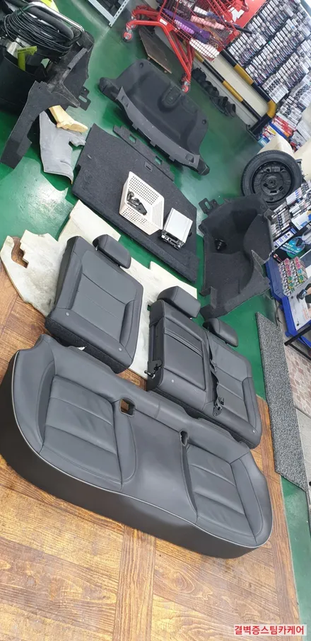 트렁크에 생선물 쏟은 말리부 부산실내크리닝 으로 해결했어요 / 부산 사상구 삼락동