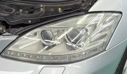 신속하고 확실한 벤츠 헤드라이트복원 s500 / 부산 사상구 삼락동