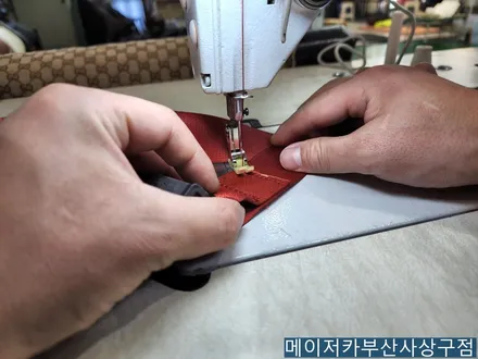 아이오닉5 컬러 안전벨트 시공 / 부산 사상구
