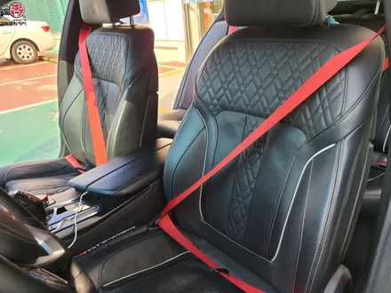 BMW 530i 컬러 안전벨트 시공 / 부산 사상구