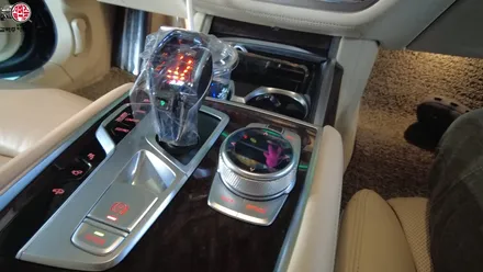 BMW 730LD 크리스탈 기어봉, 스타트 버튼, 아이드라이브 / 부산 사상구