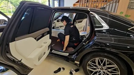 부산 G90 리무진시트 시공으로  고급스러움과 착좌감을 동시에 잡으세요 / 부산 사상구 삼락동