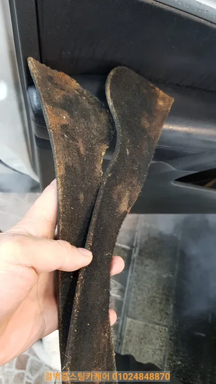 부산실내크리닝 수입차 전문매장 티구안 누수 곰팡이케어 / 부산 사상구 삼락동