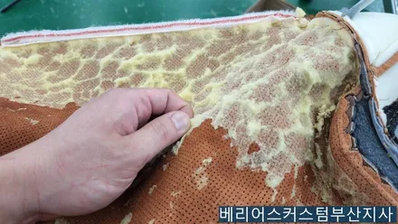 투싼 통풍시트 시공 / 부산 사상구