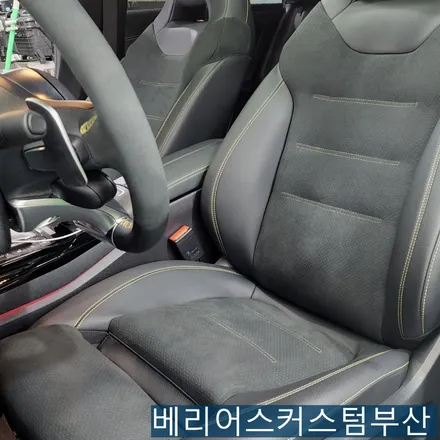 벤츠 CLA 45S AMG 4MATIC 통풍시트 시공 / 부산 사상구