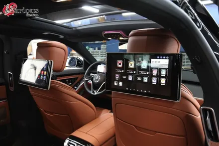 벤츠 S450 리어모니터 시공 / 부산 사상구