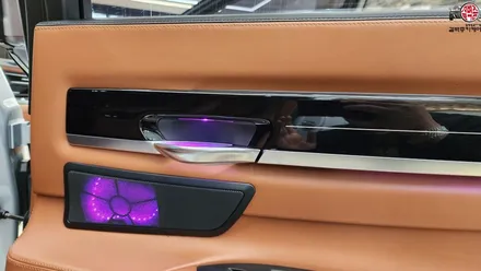 BMW 740li 인디비주얼 핸들, 엠비언트 시공 후기 / 부산 사상구