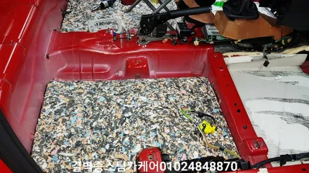 완벽한 부산 수입차량 실내크리닝 과 에바크리닝 푸조207rc / 부산 사상구 삼락동