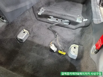 부산실내크리닝 벤츠gla 45amg 중고차 냄새제거 / 부산 사상구 삼락동