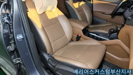 투싼 통풍시트 시공 / 부산 사상구