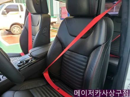 벤츠 GLE 350d 컬러 안전벨트 시공 / 부산 사상구