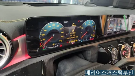 벤츠 CLA 45S AMG 4MATIC 통풍시트 시공 / 부산 사상구
