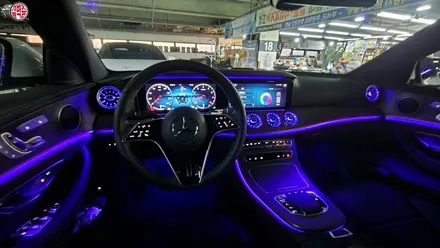 벤츠 E클래스 E250 송풍구 엠비언트 시공 / 부산 사상구